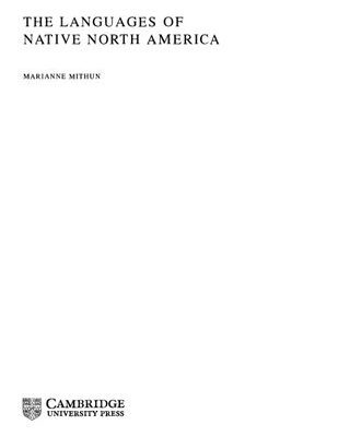 خرید و دانلود نسخه کامل کتاب The languages of native North America