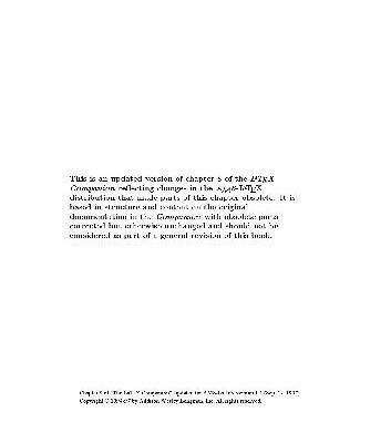 خرید و دانلود نسخه کامل کتاب The Latex companion, chapter 8 only (Higher mathematics)