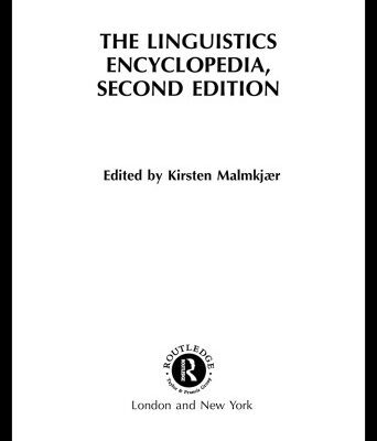 خرید و دانلود نسخه کامل کتاب The linguistics encyclopedia