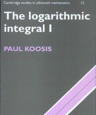 خرید و دانلود نسخه کامل کتاب The logarithmic integral 1