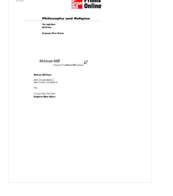 خرید و دانلود نسخه کامل کتاب The Logic Book