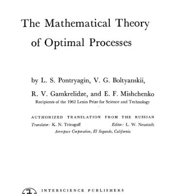 خرید و دانلود نسخه کامل کتاب The mathematical theory of optimal processes
