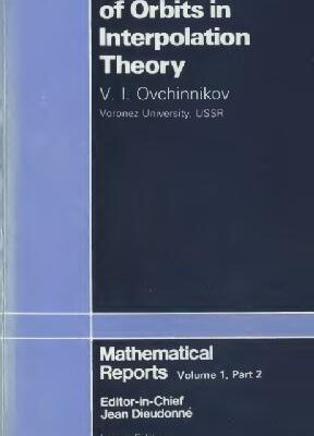 خرید و دانلود نسخه کامل کتاب The method of orbits in interpolation theory