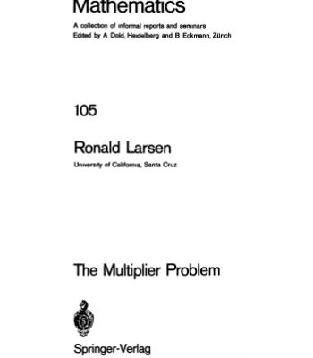 خرید و دانلود نسخه کامل کتاب The Multiplier Problem