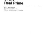 خرید و دانلود نسخه کامل کتاب The Mysteries of the Real Prime