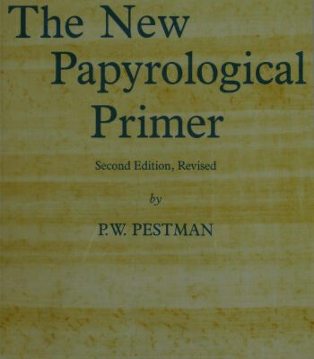 خرید و دانلود نسخه کامل کتاب The New Papyrological Primer
