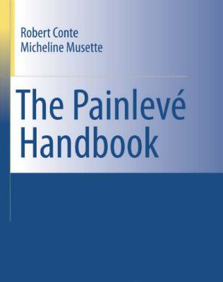 خرید و دانلود نسخه کامل کتاب The Painleve handbook