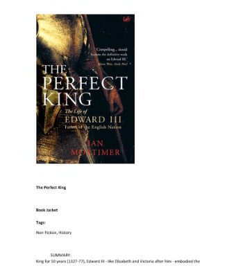 خرید و دانلود نسخه کامل کتاب The Perfect King: The Life of Edward III, Father of the English Nation