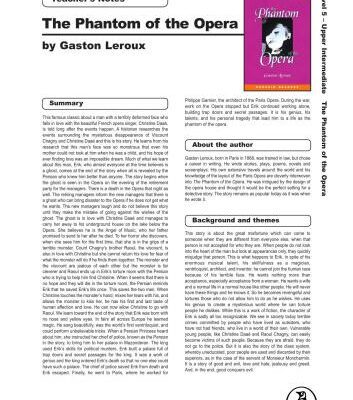 خرید و دانلود نسخه کامل کتاب The Phantom of the Opera # адаптированная книга (Penguin Readers, stage 5) + аудио