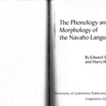 خرید و دانلود نسخه کامل کتاب The phonology and morphology of the Navaho language