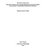 خرید و دانلود نسخه کامل کتاب The Power of the Local: Education Choices and Language Maintenance among the Bafut, Kom and Nsoʼ Communities of Northwest Cameroon