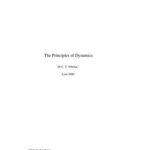 خرید و دانلود نسخه کامل کتاب The Principles of Dynamics