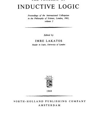 خرید و دانلود نسخه کامل کتاب The Problem of Inductive Logic