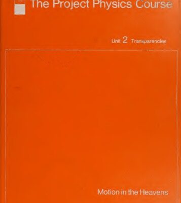 خرید و دانلود نسخه کامل کتاب The Project Physics Course: Unit 2 Transparencies: Motion in the Heavens