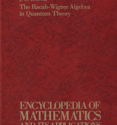 خرید و دانلود نسخه کامل کتاب The Racah-Wigner algebra in quantum theory