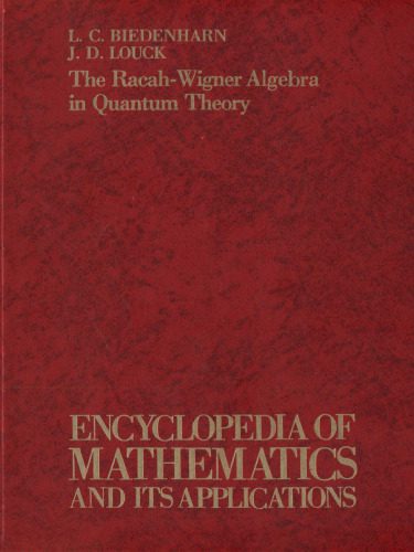 خرید و دانلود نسخه کامل کتاب The Racah-Wigner algebra in quantum theory_6895baaf41f72.jpeg خرید و دانلود نسخه کامل کتاب The Racah-Wigner algebra in quantum theory