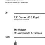 خرید و دانلود نسخه کامل کتاب The relation of cobordism to K-theories