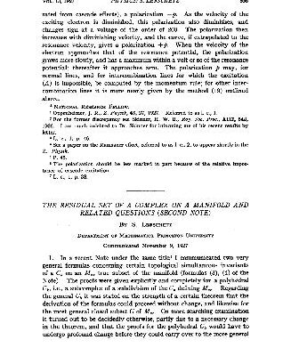 خرید و دانلود نسخه کامل کتاب The Residual Set of a Complex on a Manifold and Related Questions (Second Note)