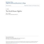 خرید و دانلود نسخه کامل کتاب The Rook-Brauer Algebra