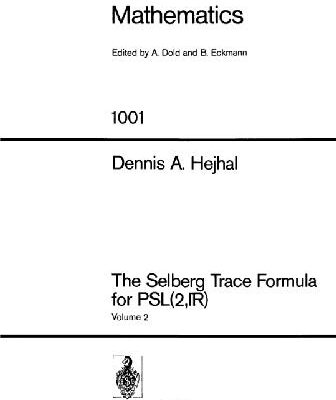 خرید و دانلود نسخه کامل کتاب The Selberg Trace Formula for PSL(2,R) (volume 2)