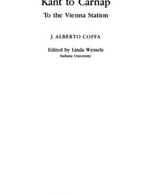 خرید و دانلود نسخه کامل کتاب The semantic tradition from Kant to Carnap: To the Vienna station