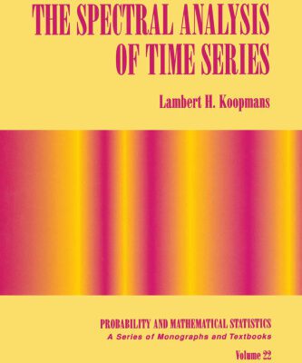 خرید و دانلود نسخه کامل کتاب The spectral analysis of time series