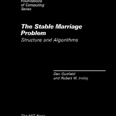 خرید و دانلود نسخه کامل کتاب The Stable Marriage Problem