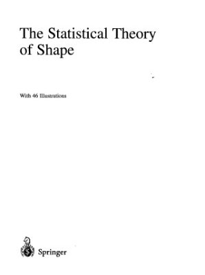 خرید و دانلود نسخه کامل کتاب The statistical theory of shape