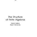 خرید و دانلود نسخه کامل کتاب The Structure of Finite Algebras