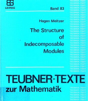 خرید و دانلود نسخه کامل کتاب The structure of indecomposable modules