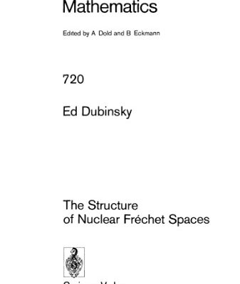 خرید و دانلود نسخه کامل کتاب The Structure of Nuclear Frechet Spaces