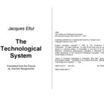 خرید و دانلود نسخه کامل کتاب The Technological System
