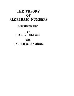 خرید و دانلود نسخه کامل کتاب The Theory of Algebraic Numbers