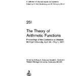 خرید و دانلود نسخه کامل کتاب The theory of arithmetic functions; proceedings of the conference at Western Michigan University, April 29 – May 1, 1971