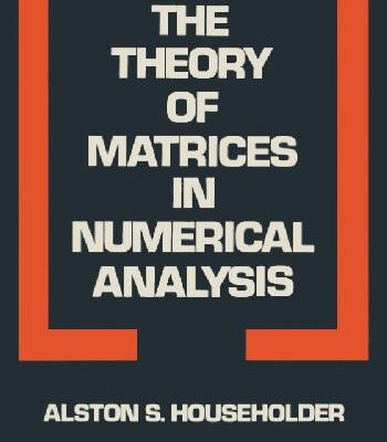 خرید و دانلود نسخه کامل کتاب The theory of matrices in numerical analysis