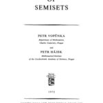 خرید و دانلود نسخه کامل کتاب The theory of semisets