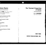 خرید و دانلود نسخه کامل کتاب The thermal properties of solids (Solid-state physics)