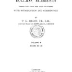خرید و دانلود نسخه کامل کتاب The thirteen books of Euclid’s elements