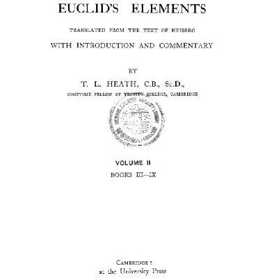 خرید و دانلود نسخه کامل کتاب The thirteen books of Euclid’s elements