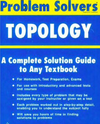 خرید و دانلود نسخه کامل کتاب The topology problem solver: a complete solution guide to any textbook