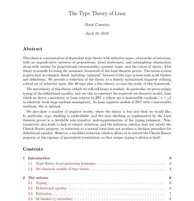 خرید و دانلود نسخه کامل کتاب The Type Theory of Lean [Thesis]