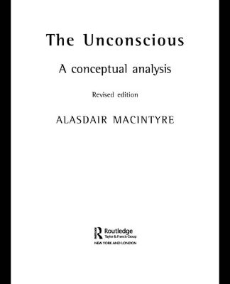 خرید و دانلود نسخه کامل کتاب The Unconscious: A Conceptual Analysis