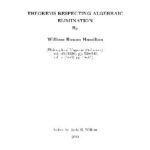 خرید و دانلود نسخه کامل کتاب Theorems Respecting Algebraic Elimination