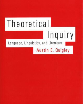 خرید و دانلود نسخه کامل کتاب Theoretical Inquiry: Language, Linguistics, and Literature