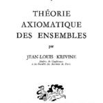 خرید و دانلود نسخه کامل کتاب Theorie axiomatique des ensembles