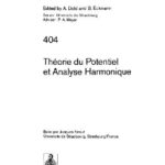 خرید و دانلود نسخه کامل کتاب Theorie du Potentiel et Analyse Harmonique
