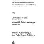 خرید و دانلود نسخه کامل کتاب Theorie Geometrique des Polynomes Euleriens