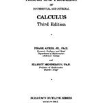 خرید و دانلود نسخه کامل کتاب THEORY AND PROBLEMS OF DIFFERENTIAL AND INTEGRAL CALCULUS