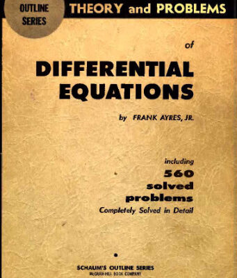 خرید و دانلود نسخه کامل کتاب Theory and Problems of Differential Equations Including 560 Solved Problems