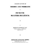 خرید و دانلود نسخه کامل کتاب Theory and Problems of Finite Mathematics. Schaums Outlines